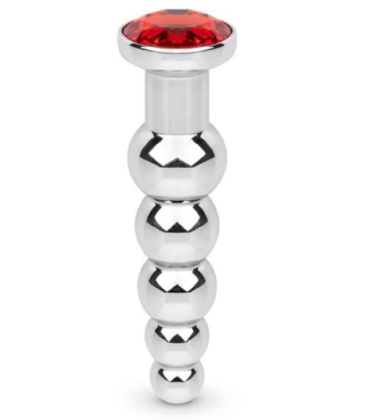 Metalni duži  analni plug sa cirkonom FT001061-2